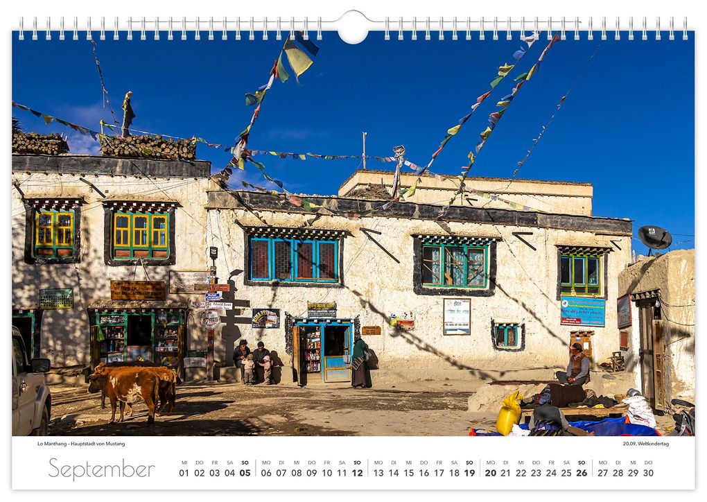 Weitere Ansicht: Kalender Reise durch Nepal 2027 | Peter Schubert, Wiegand Götz