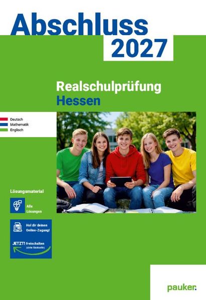 Produktbild: Realschule Hessen | pauker Lösungsband 2027
