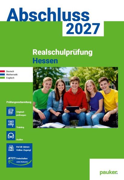 Produktbild: Realschule Hessen | pauker Aufgabenband 2027