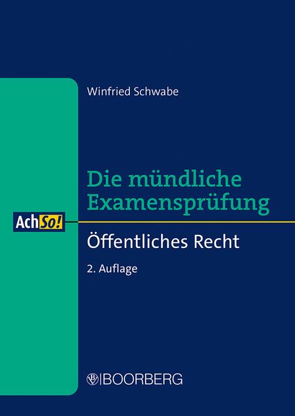 Produktbild: Öffentliches Recht | Winfried Schwabe