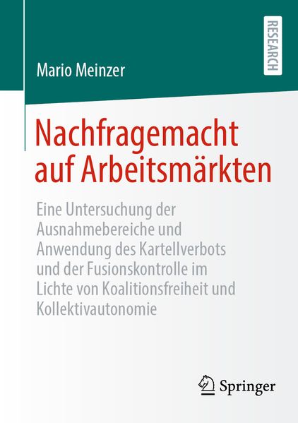 Produktbild: Nachfragemacht auf Arbeitsmärkten | Mario Meinzer