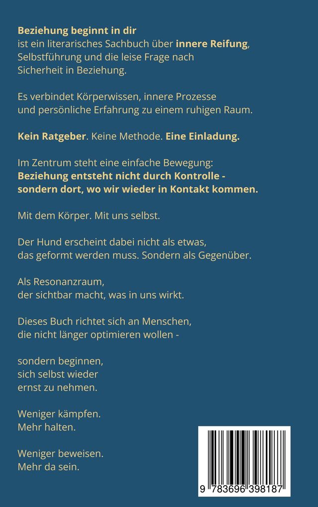 Weitere Ansicht: Beziehung beginnt in dir | Camila Kahn