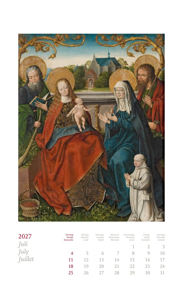 Weitere Ansicht: Beuroner Kunstkalender 2027 | Monika Krisch-Köhler