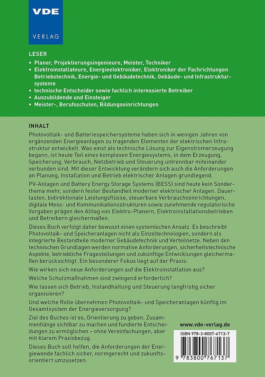Weitere Ansicht: PV-Anlagen und Batteriespeichersysteme | Rolf Rüdiger Cichowski