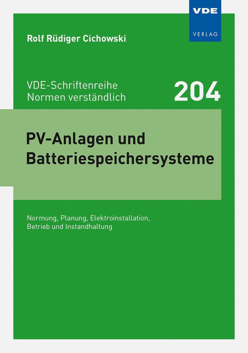 Weitere Ansicht: PV-Anlagen und Batteriespeichersysteme | Rolf Rüdiger Cichowski