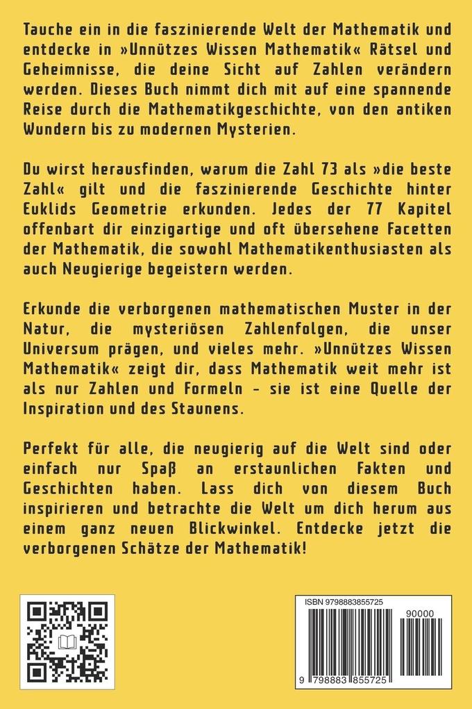 Weitere Ansicht: Unnützes Wissen Mathematik | Lindsay Moon