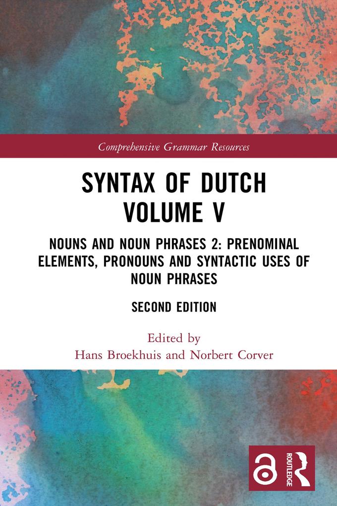 Produktbild: Syntax of Dutch Volume V