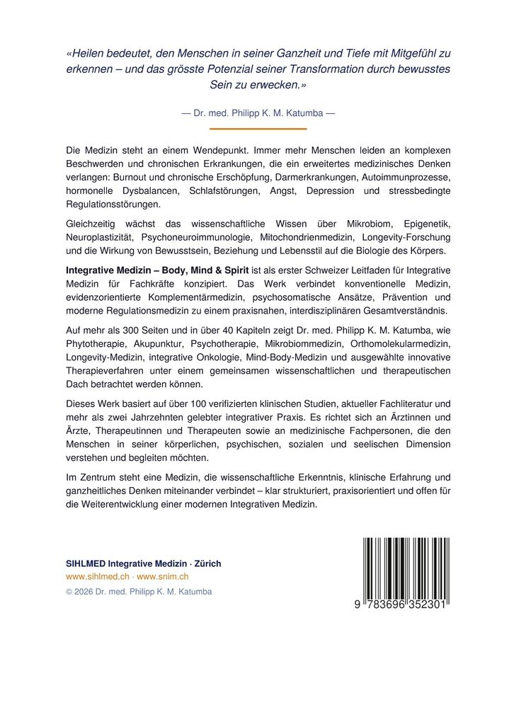 Weitere Ansicht: Integrative Medizin - Body, Mind & Spirit