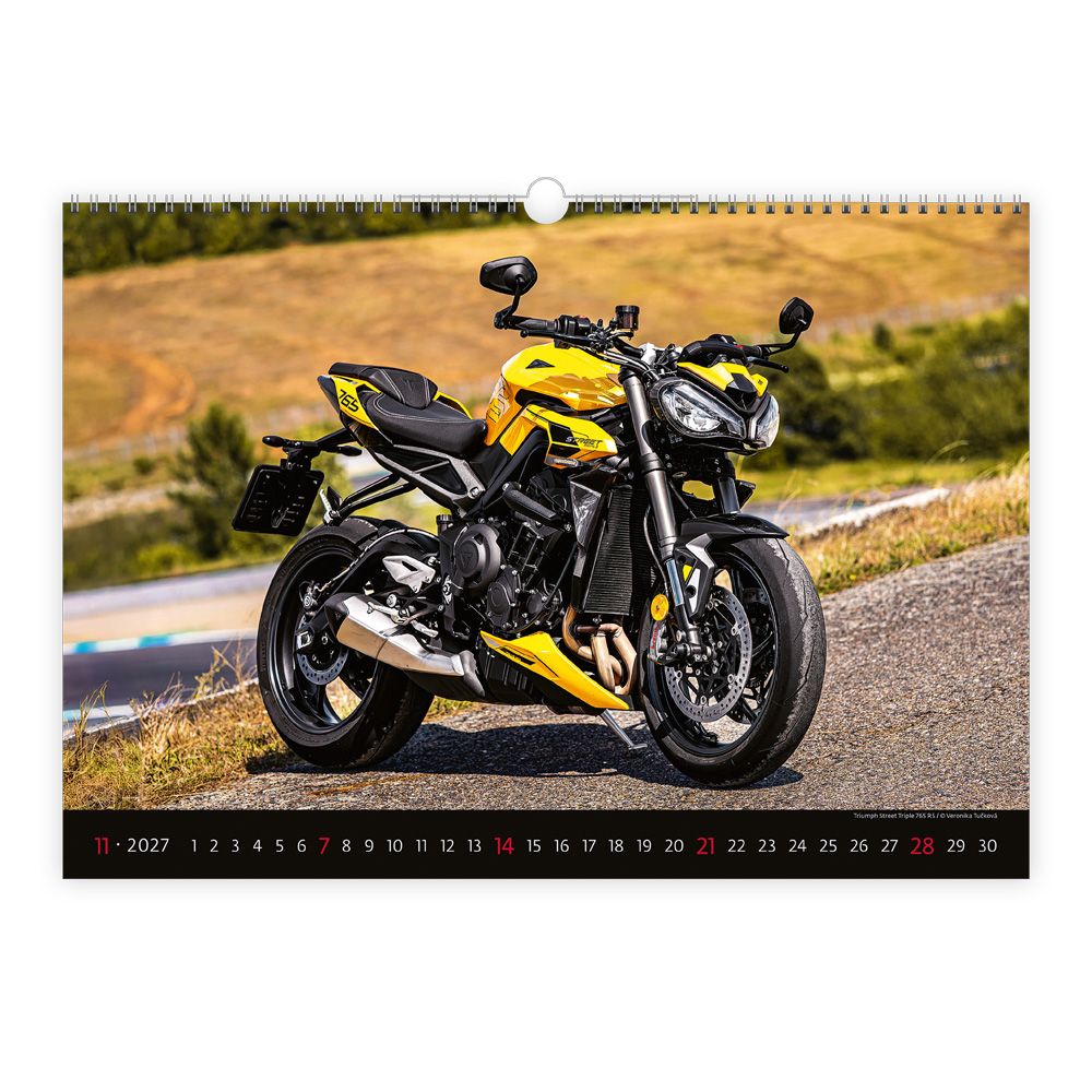 Weitere Ansicht: TRÖTSCH - Wandkalender Technikkalender Motorbikes 2027