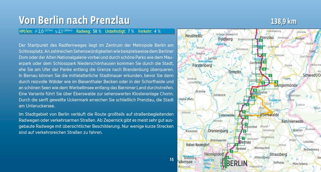 Weitere Ansicht: Radfernweg Berlin-Usedom