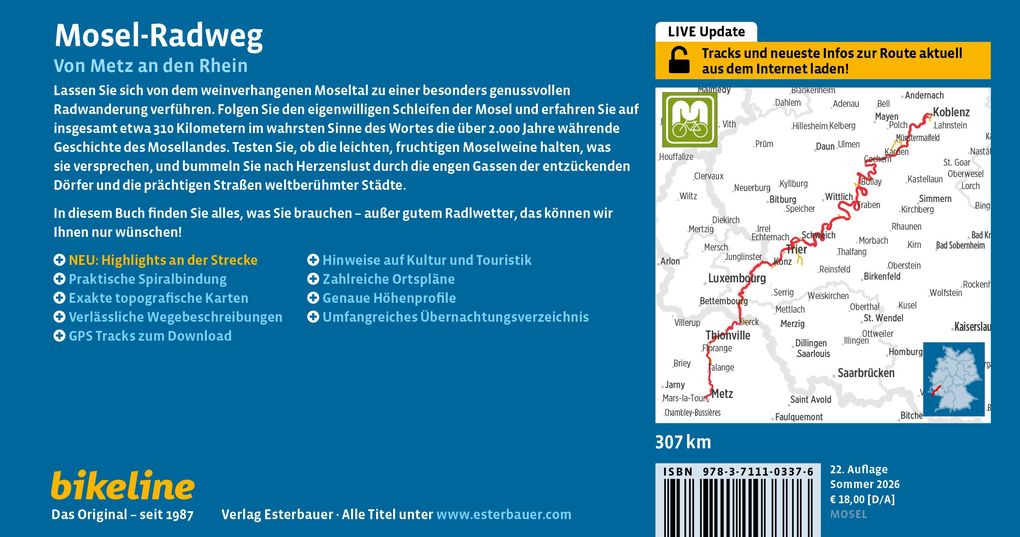 Weitere Ansicht: Mosel-Radweg