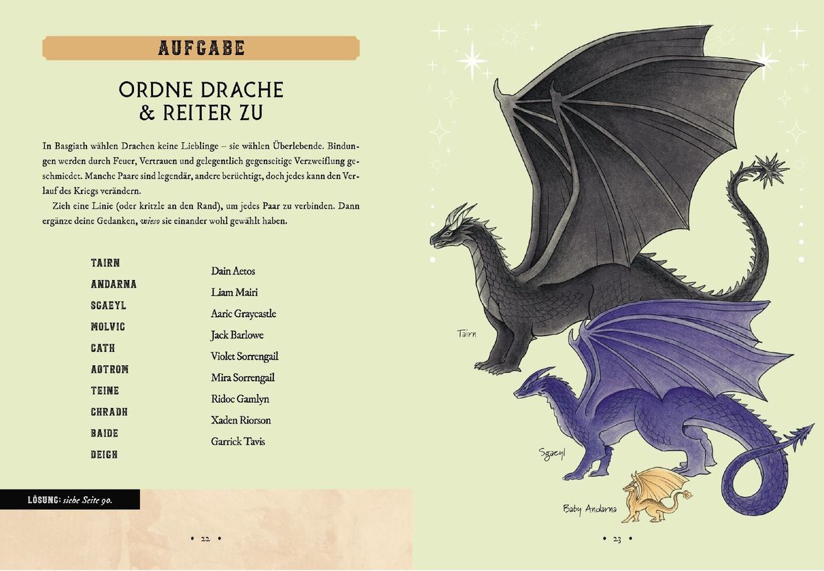 Weitere Ansicht: Fourth Wing: The Rider Files - Das offizielle Activity- und Stickerbuch