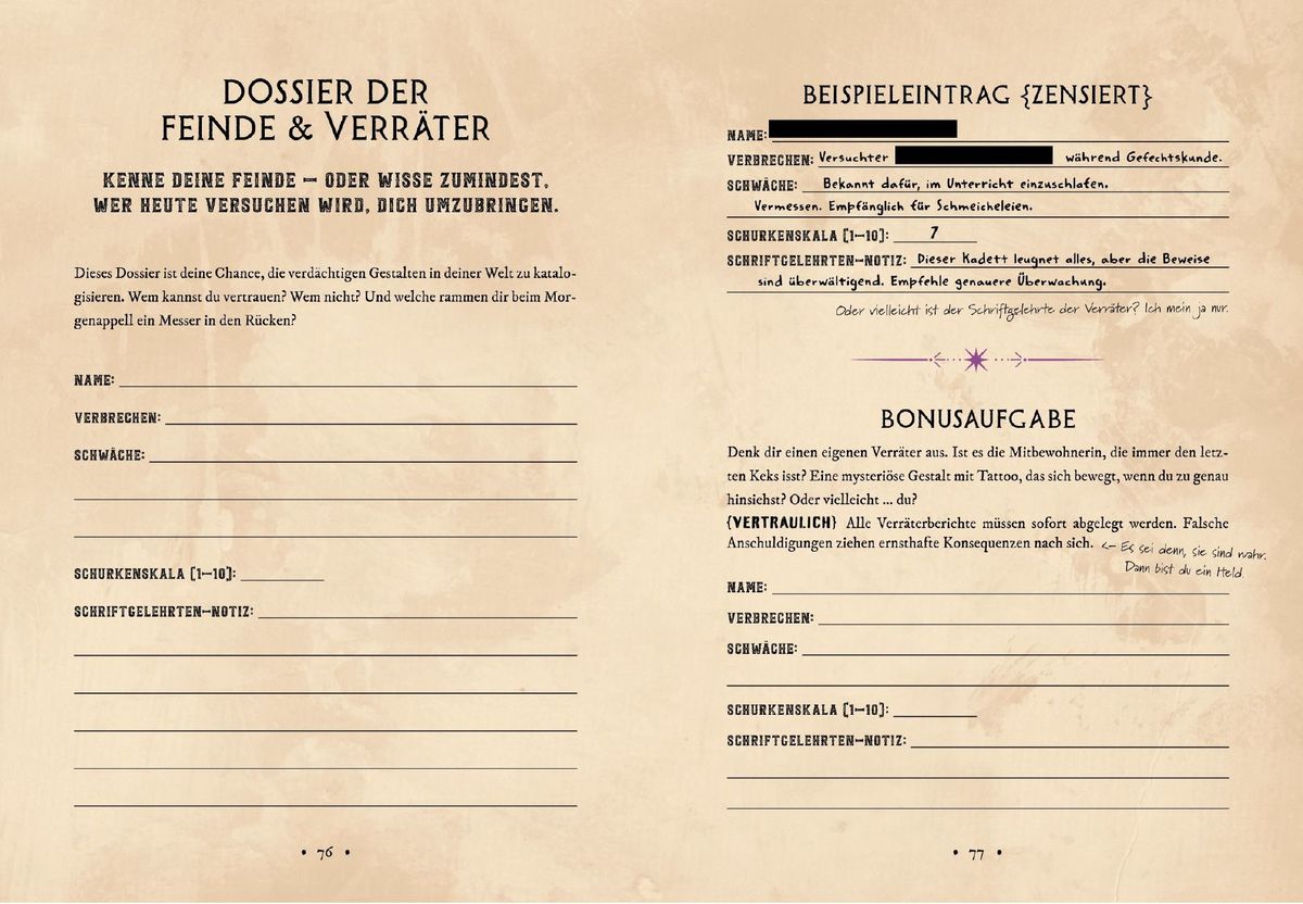 Weitere Ansicht: Fourth Wing: The Rider Files - Das offizielle Activity- und Stickerbuch