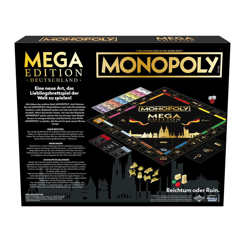 Weitere Ansicht: MEGA Monopoly Gold Edition