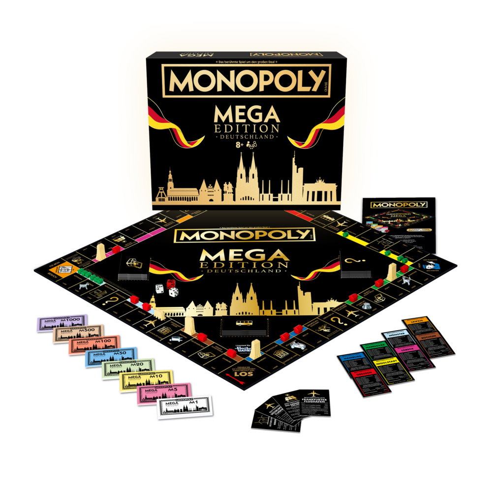 Weitere Ansicht: MEGA Monopoly Gold Edition