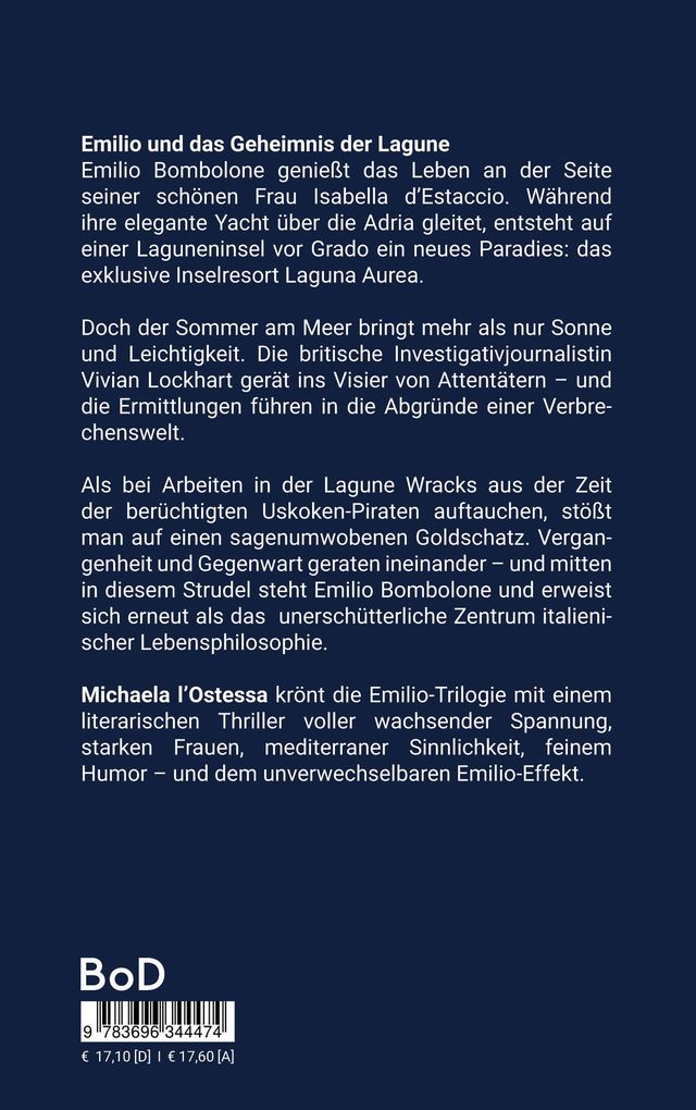 Weitere Ansicht: Emilio und das Geheimnis der Lagune | Michaela l'Ostessa