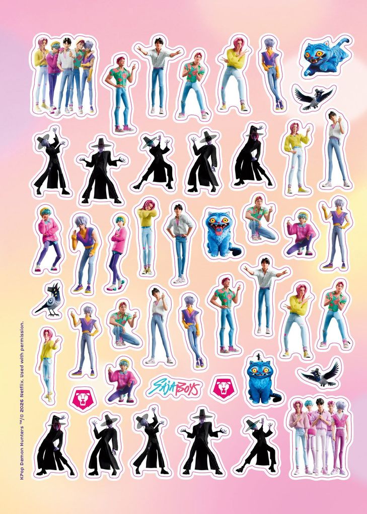 Weitere Ansicht: KPop Demon Hunters - Offizielles Stickerbuch