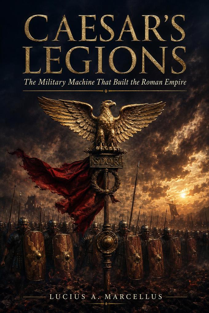 Produktbild: Caesar's Legions: The Military Machine That Built the Roman Empire | Lucius A. Marcellus