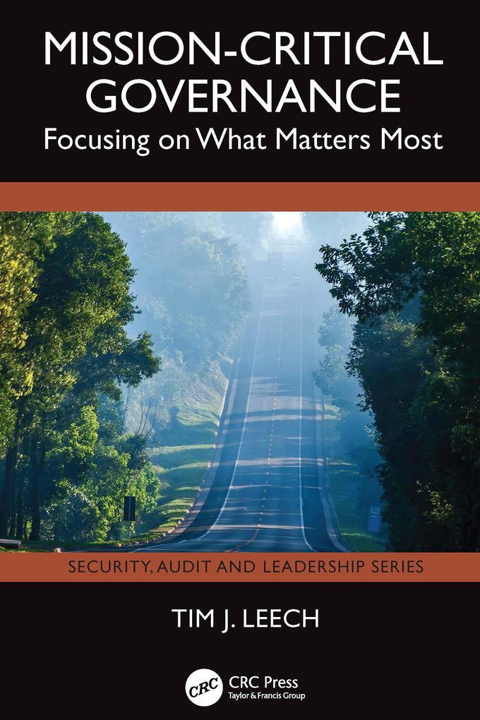 Produktbild: Mission-Critical Governance | Tim J. Leech