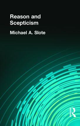 Produktbild: Reason and Scepticism | Michael A Slote