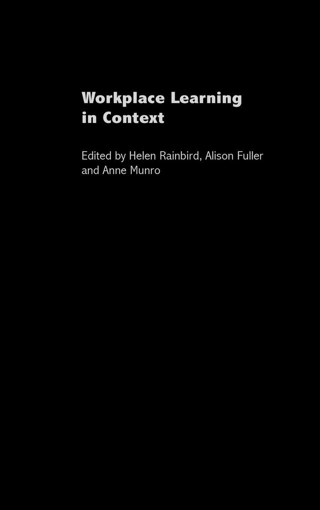 Produktbild: Workplace Learning in Context