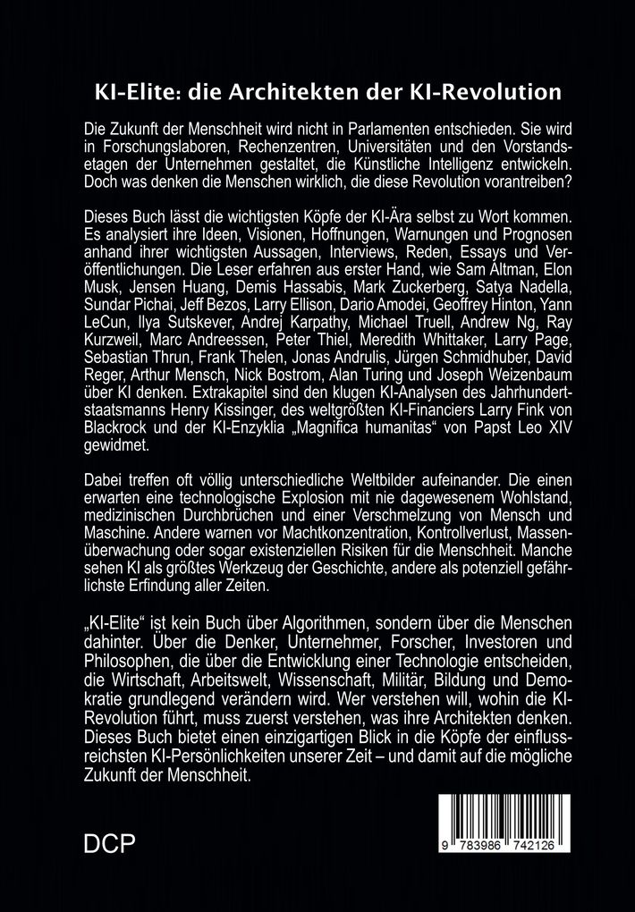 Weitere Ansicht: Die KI-Elite | Arthur Sterling, Victoria Whitmore