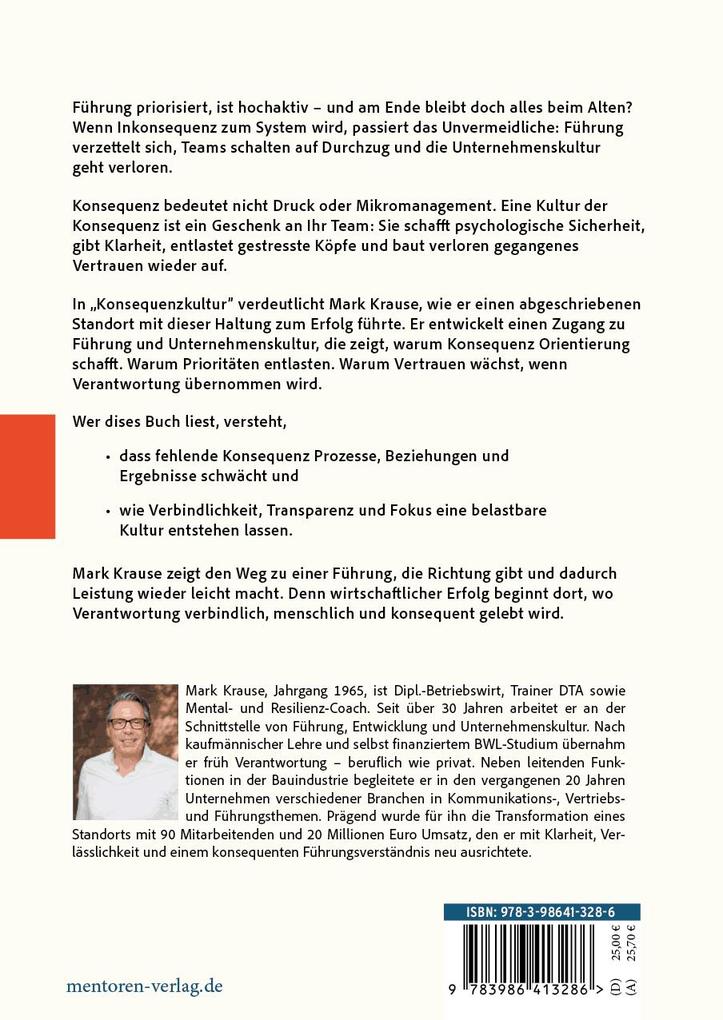 Weitere Ansicht: Konsequenzkultur | Mark Krause