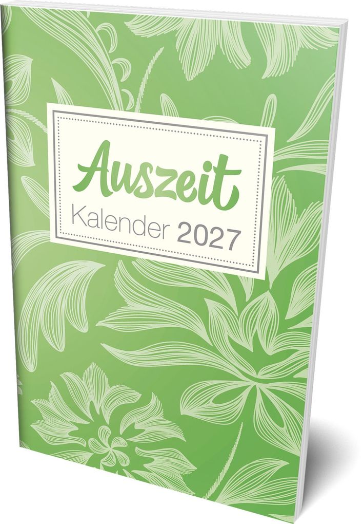 Weitere Ansicht: Auszeit Kalender 2027 - Taschenbuchkalender | Stefan Goedecke