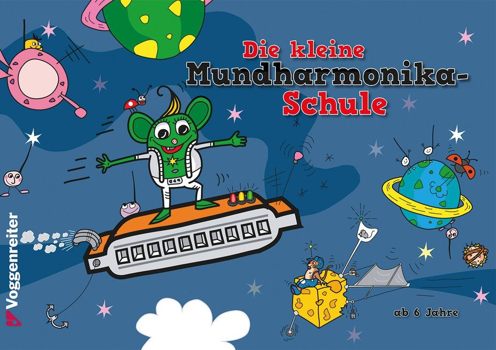 Weitere Ansicht: Voggys - Das bunte Mundharmonika Set | Martina Holtz