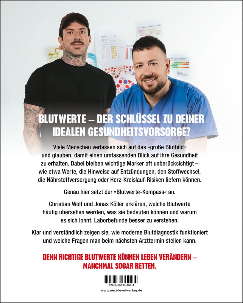 Weitere Ansicht: Blutwerte-Kompass | Christian Wolf, Jonas Köller