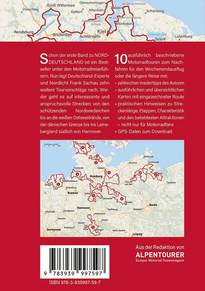 Weitere Ansicht: 10 x Norddeutschland (Band 2) | Frank Sachau
