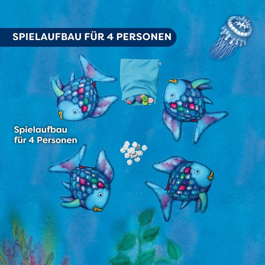Weitere Ansicht: Der Regenbogenfisch - Glitzer-Bingo