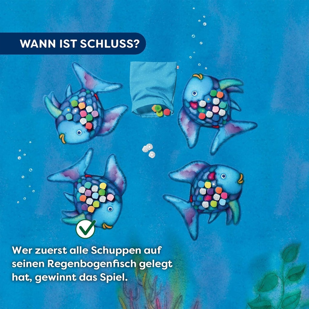 Weitere Ansicht: Der Regenbogenfisch - Glitzer-Bingo