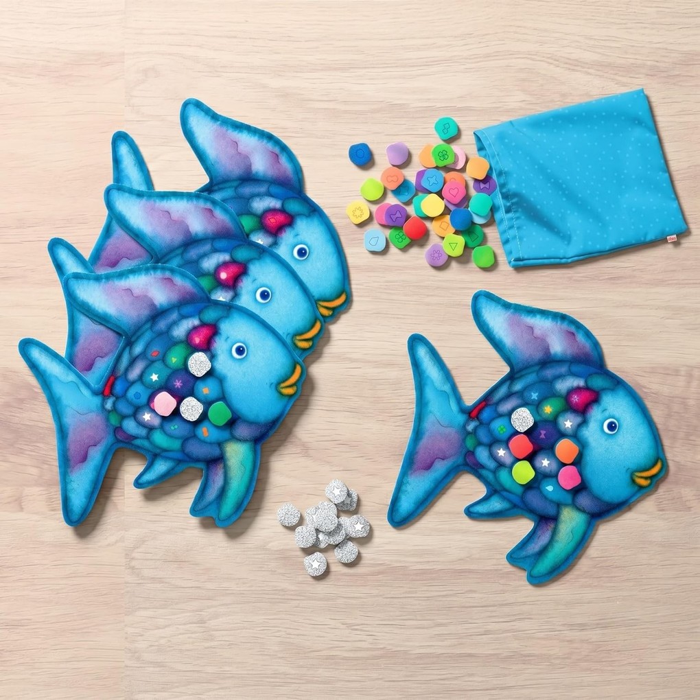 Weitere Ansicht: Der Regenbogenfisch - Glitzer-Bingo