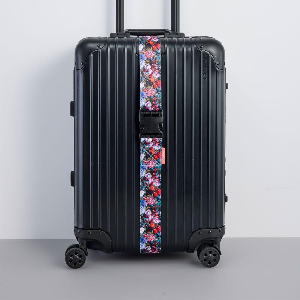 Weitere Ansicht: Koffergurt Blumenbouquet