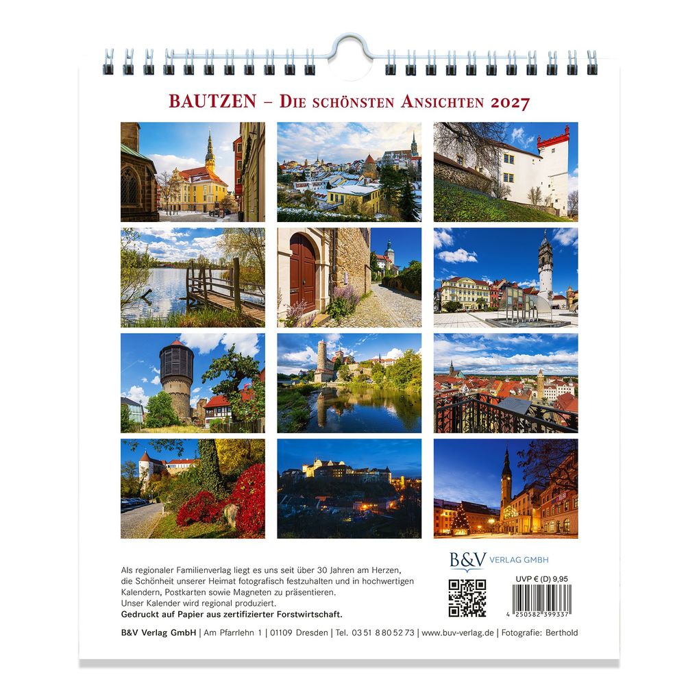 Weitere Ansicht: Kalender Bautzen 2027 - Die schönsten Ansichten