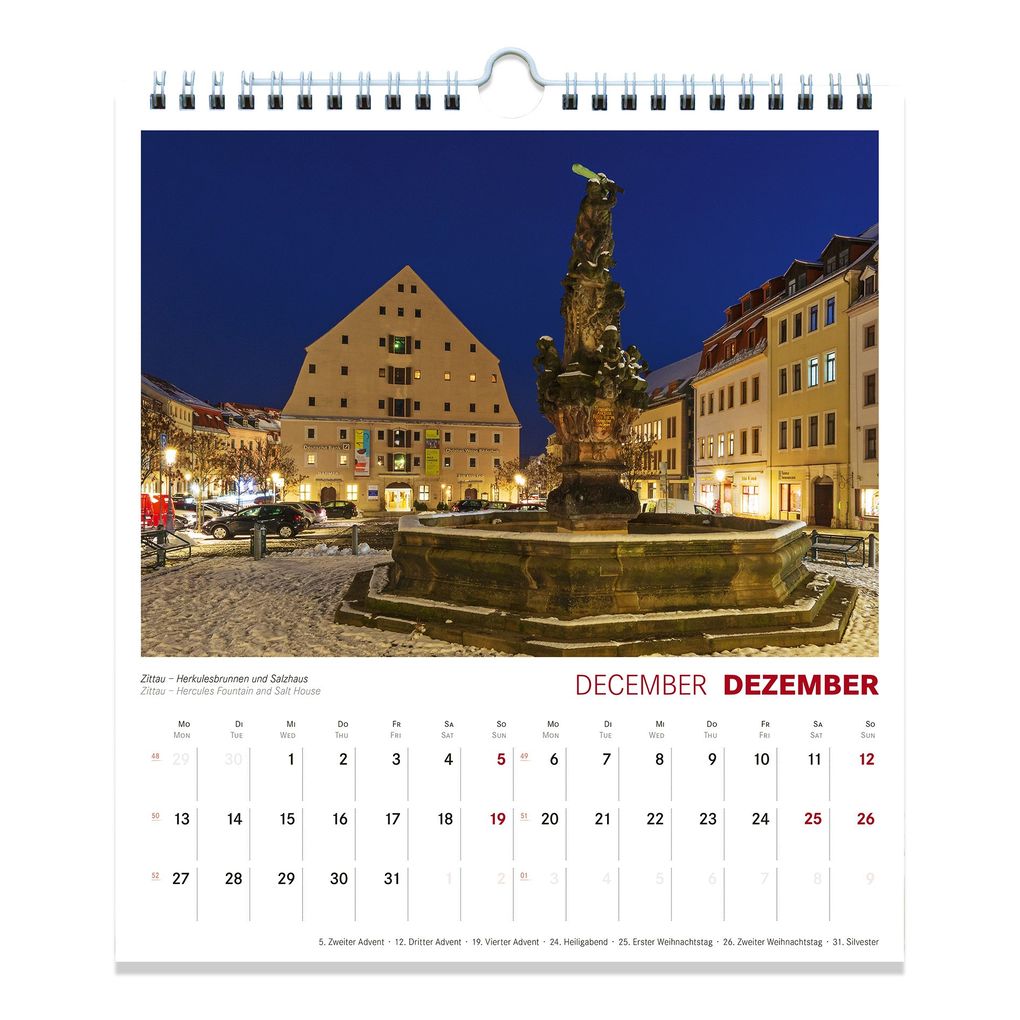 Weitere Ansicht: Kalender Zittau 2027 - Tor zum Zittauer Gebirge