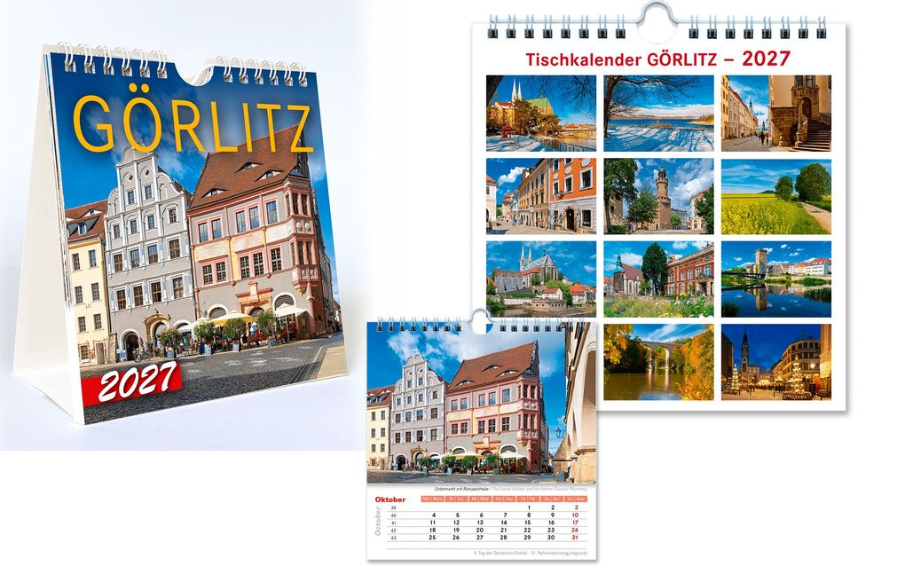 Weitere Ansicht: Kalender Görlitz 2027 | B&V Verlag