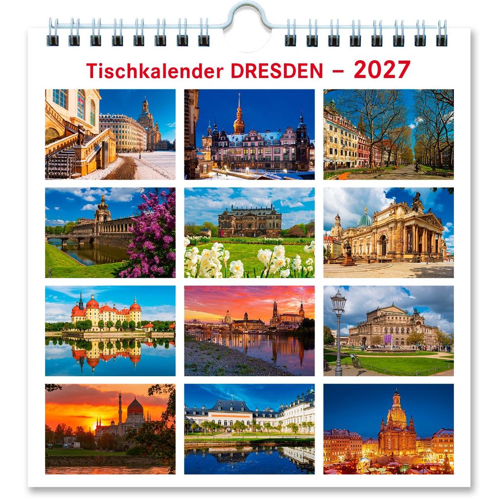 Weitere Ansicht: Kalender Dresden 2027 | B&V Verlag