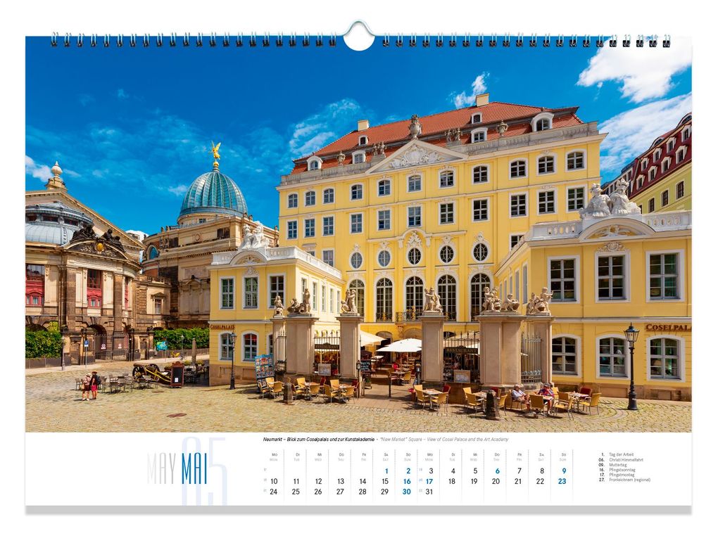 Weitere Ansicht: Kalender Dresden 2027 - Die Sächsische Residenz
