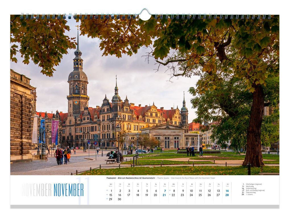 Weitere Ansicht: Kalender Dresden 2027 - Die Sächsische Residenz