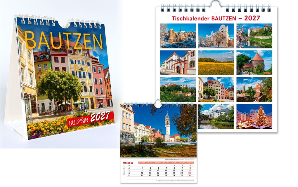 Weitere Ansicht: Kalender Bautzen 2027 | B&V Verlag