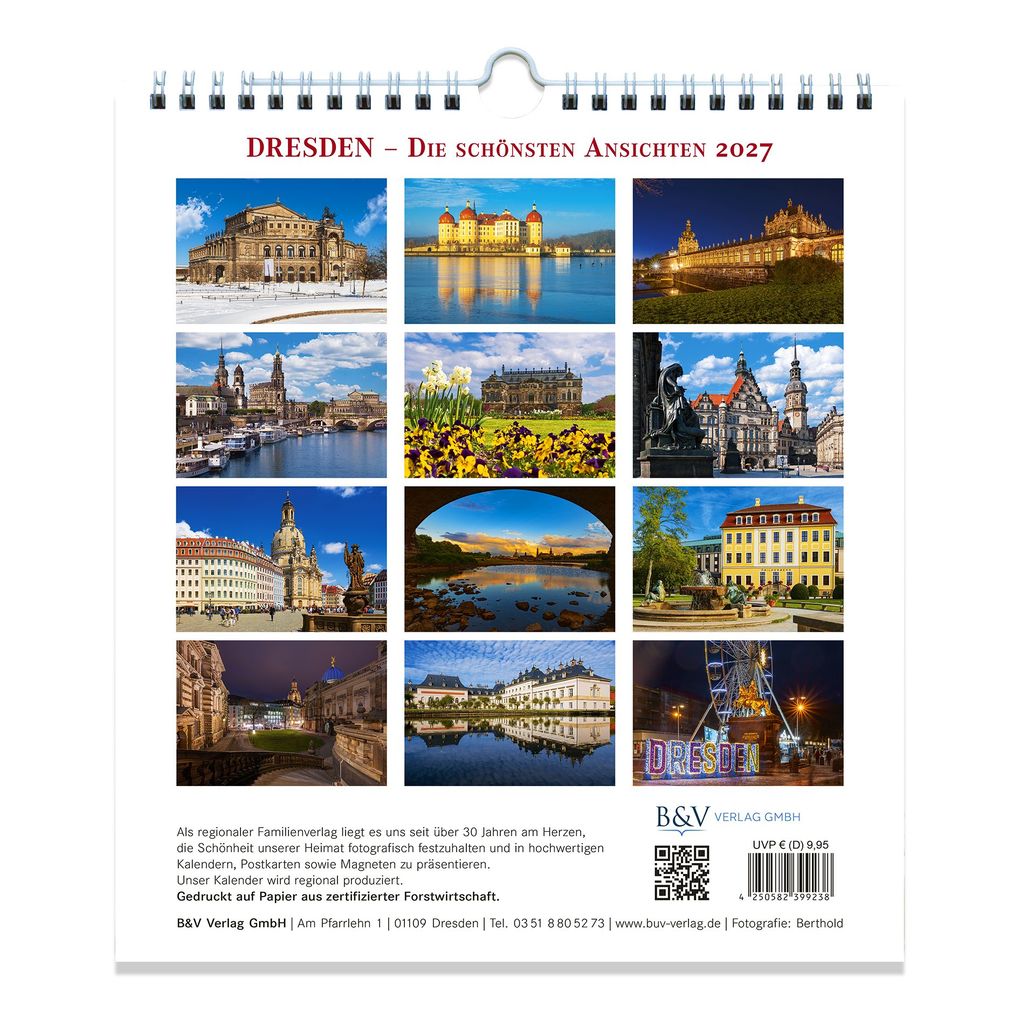 Weitere Ansicht: Kalender Dresden 2027 - Die schönsten Ansichten