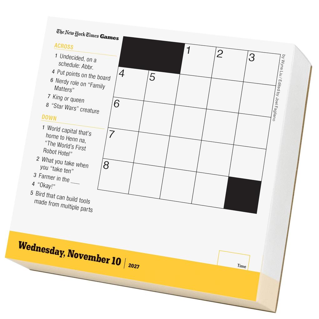 Weitere Ansicht: The New York Times Mini Crossword Page-A-Day® Calendar 2027