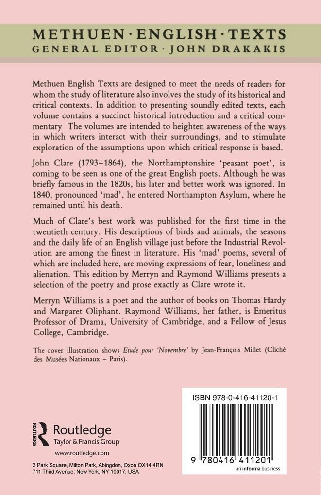 Weitere Ansicht: John Clare | John Clare