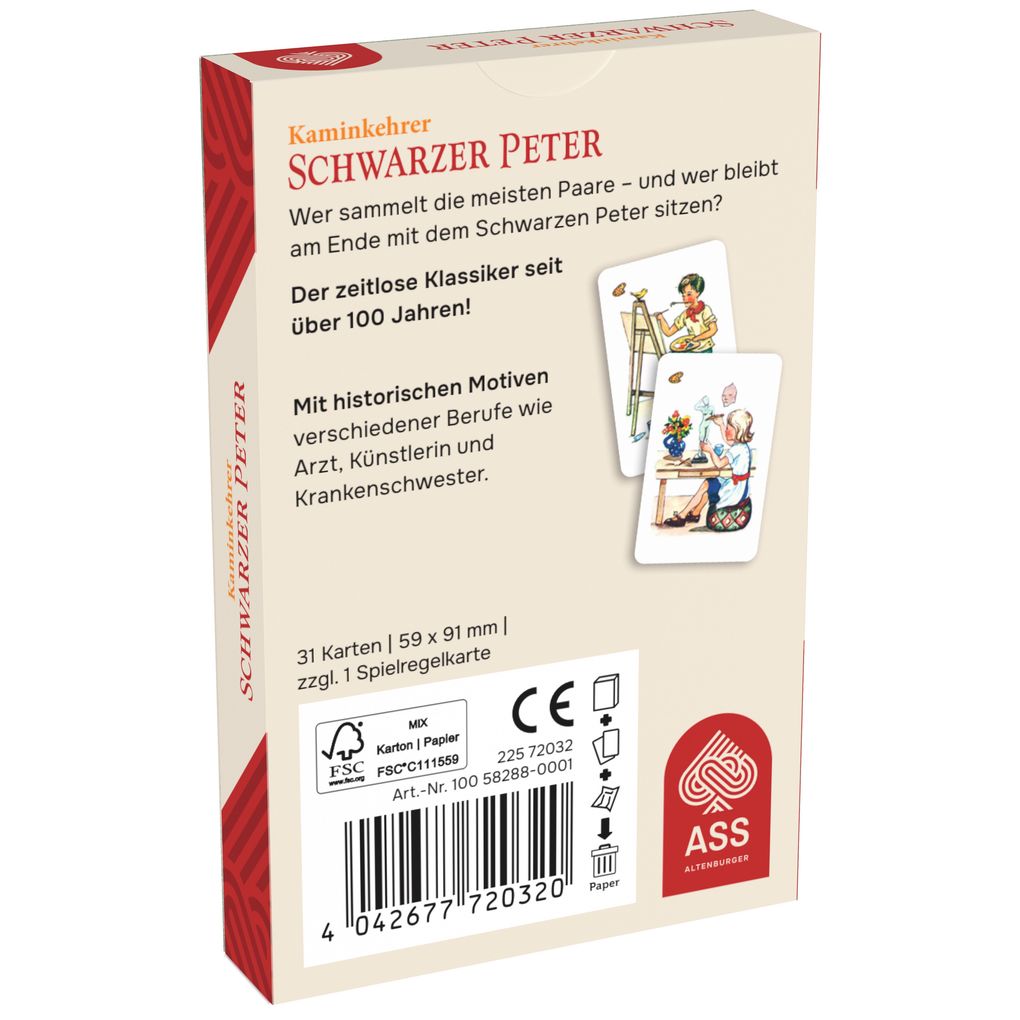 Weitere Ansicht: Schwarzer Peter - Kaminkehrer NEU