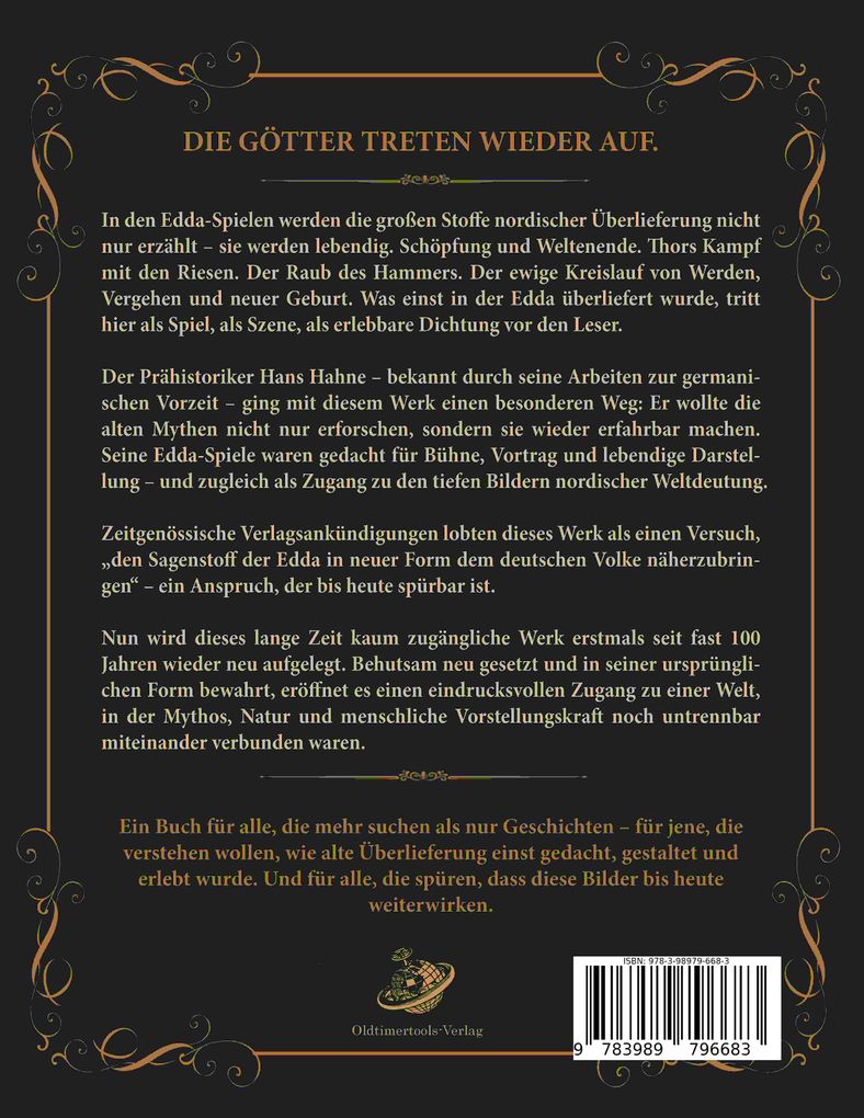 Weitere Ansicht: Edda-Spiele | Hans Hahne