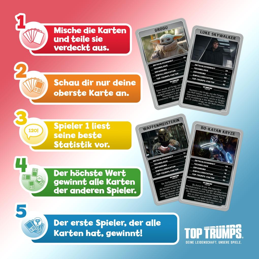 Weitere Ansicht: Top Trumps Collectables Mandalorian & Grogu