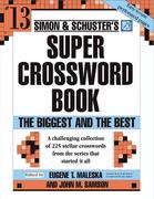 Simon & Schuster's Super Crossword Book Series 13