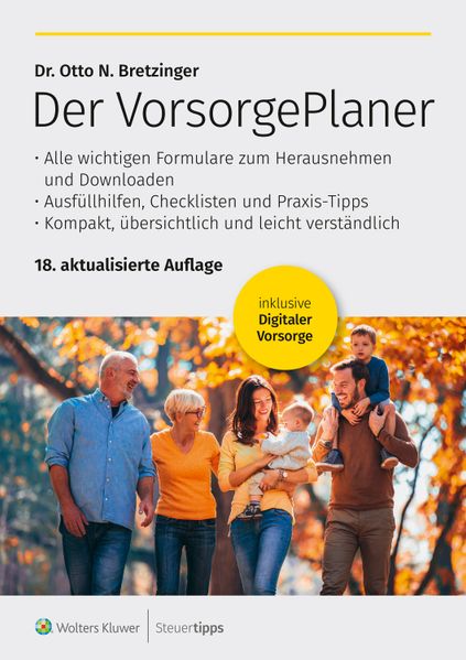 Produktbild: Der VorsorgePlaner | Otto N. Bretzinger
